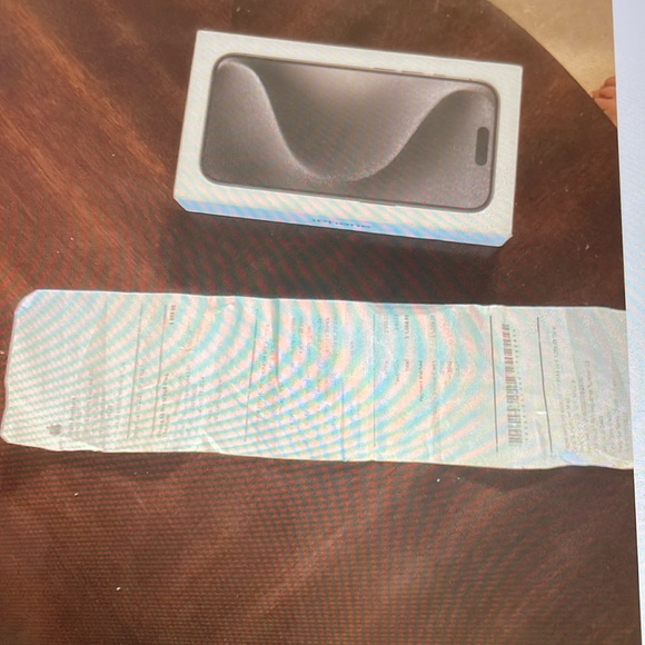 iPhone 15 pro , new with sealed box .128GB - Picture 1 of 2